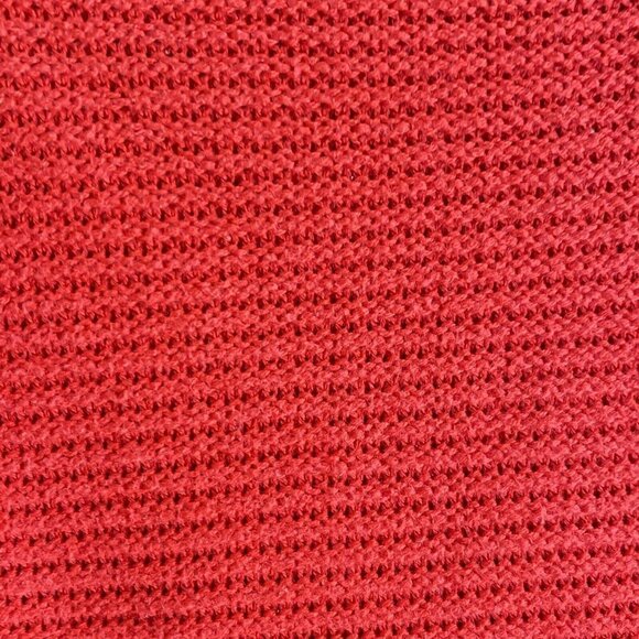 H & M‎ Women’s Sz S RED Shift Sweater Valentine Dress - Picture 5 of 5